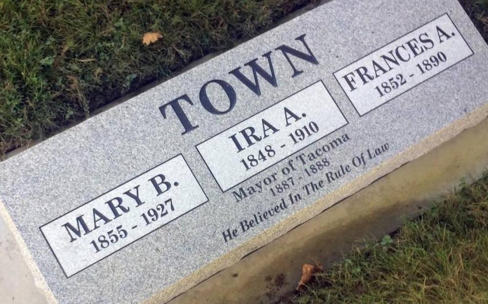 Ira Town Headstone